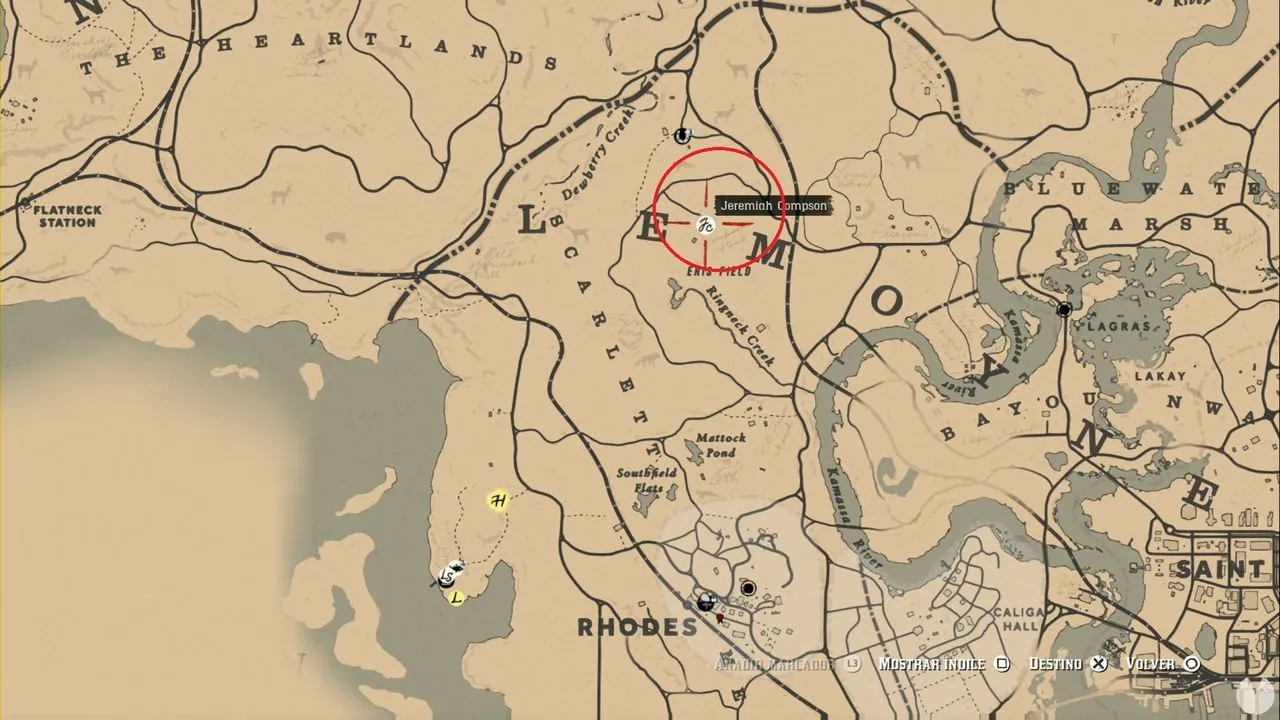 Este mapa interactivo será tu compañero ideal en Red Dead Redemption 2