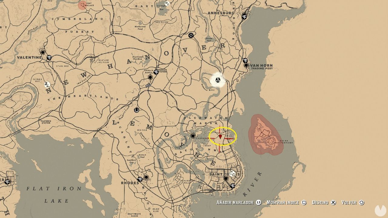 TODAS las tumbas en Red Dead Redemption 2 Localización