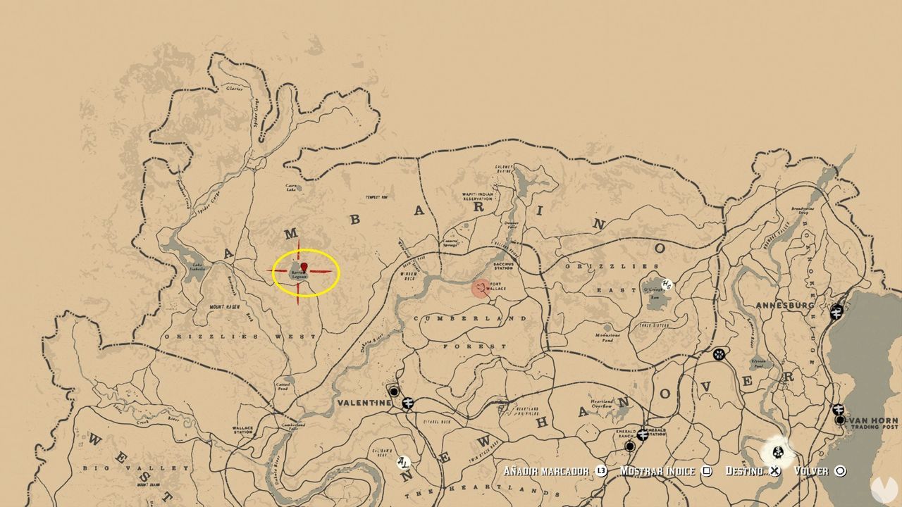 High Stakes Treasure Map 3 location - Red Dead Redemption 2