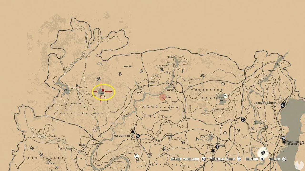 Guía del mapa del tesoro de Red Dead Redemption – La Neta Neta