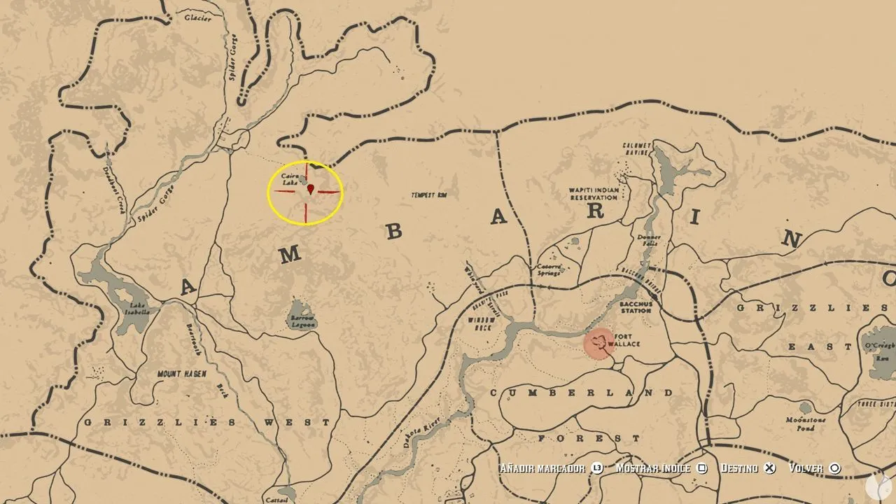 MAPA DE TODOS LOS TESOROS  RED DEAD REDEMPTION 2 