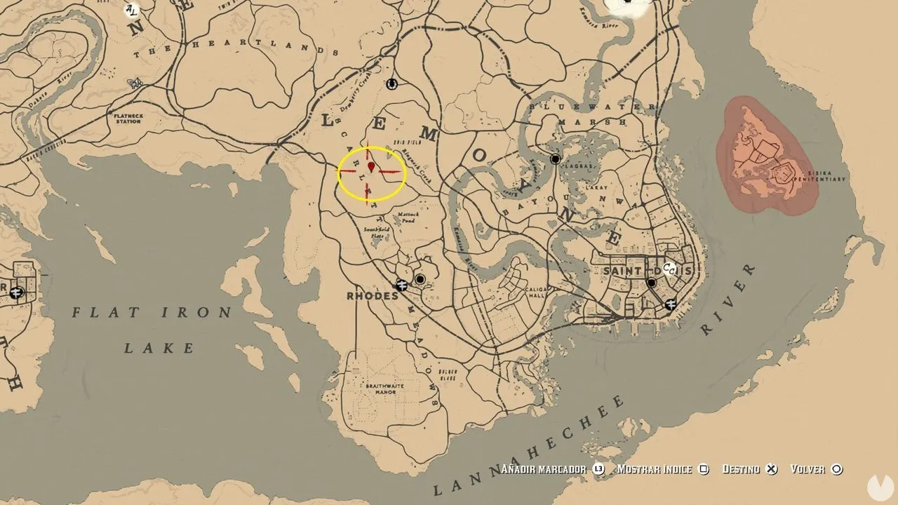 Mapa del tesoro de alto riesgo 2 en Red Dead Redemption 2 #rdr2 #redde