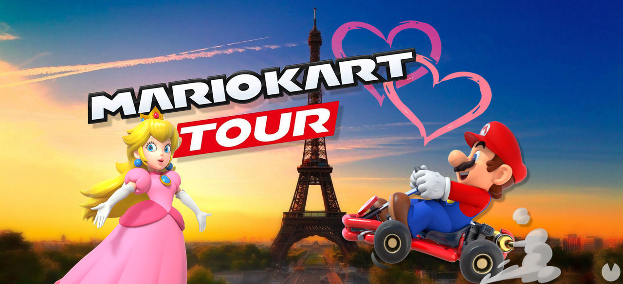 Mario Kart Tour: desafíos de la 1ª semana de París y sus novedades