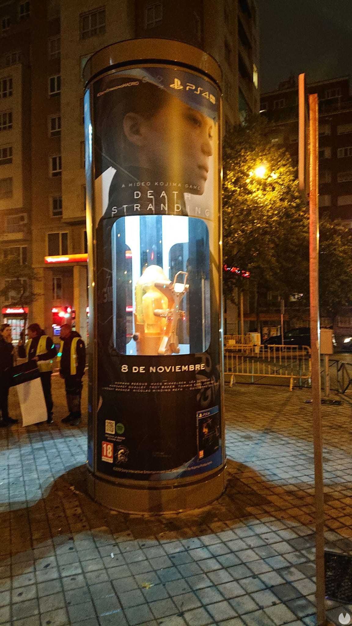 Death Stranding: El BB Pod invade Madrid con réplicas repartidas por toda la ciudad