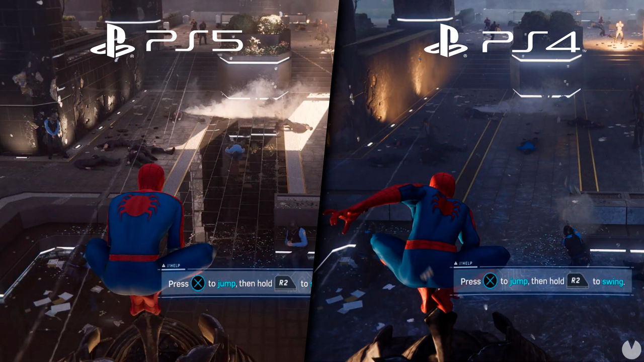 Spider Man Remastered Así Es El Juego En Ps5 Vs El Original De Ps4