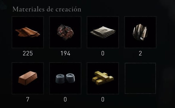 Assassin's Creed Valhalla: Materiales de creación y cómo conseguirlos
