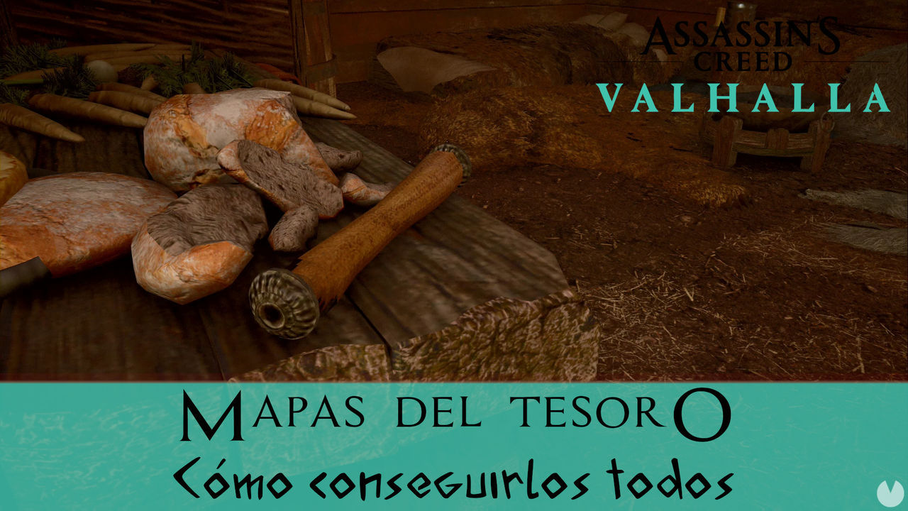 AC Valhalla: TODOS los mapas del tesoro y cmo conseguirlos - Assassin's Creed Valhalla