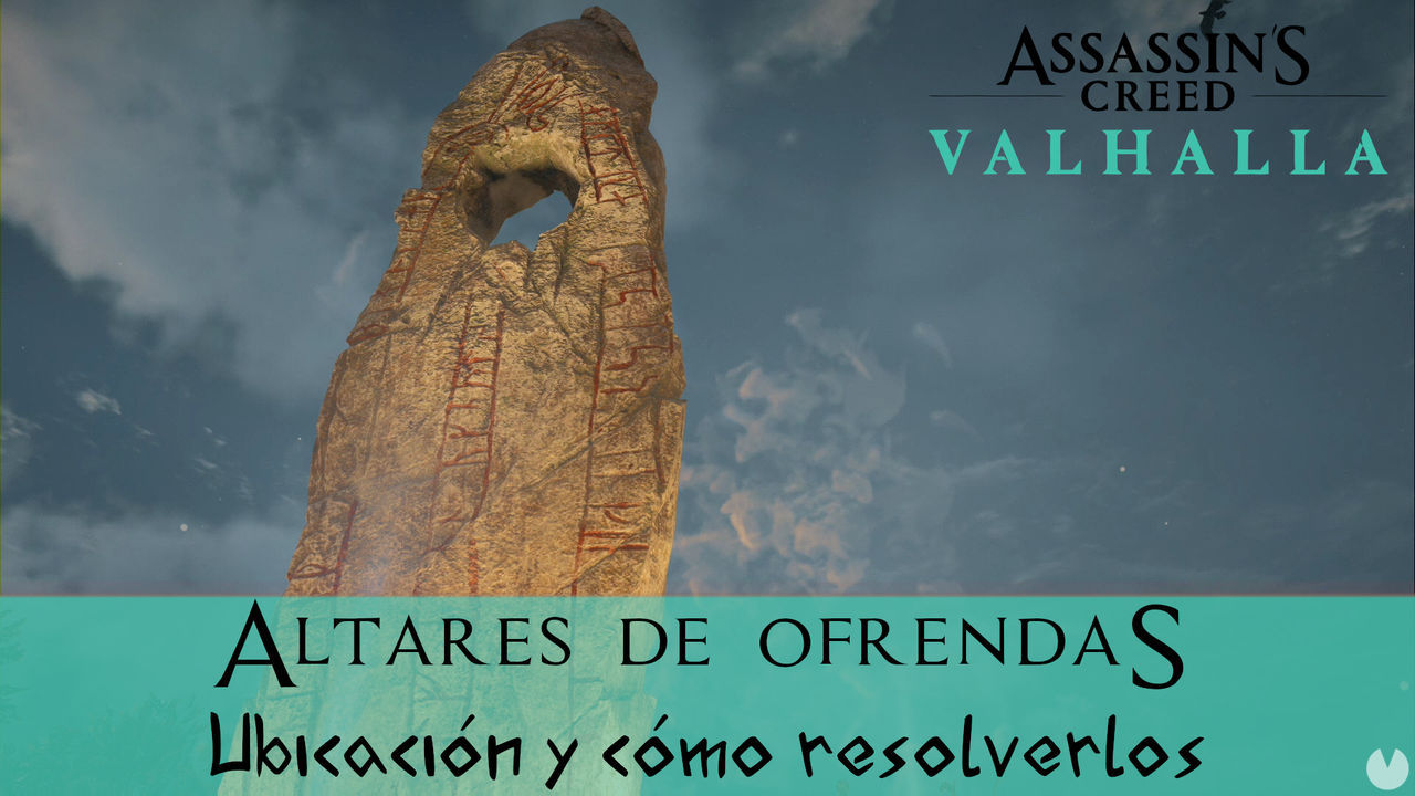 AC Valhalla: TODOS los altares de ofrendas y cmo completarlos - Assassin's Creed Valhalla