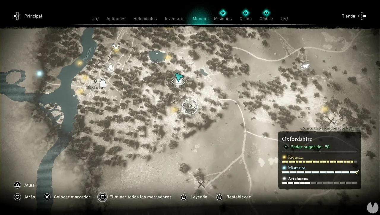 Assassin's Creed® Valhalla: Mapa do Tesouro de Yorkshire 