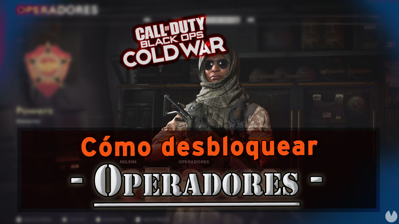 Todos los operadores de COD: Black Ops Cold War y cmo desbloquearlos - Call of Duty: Black Ops Cold War