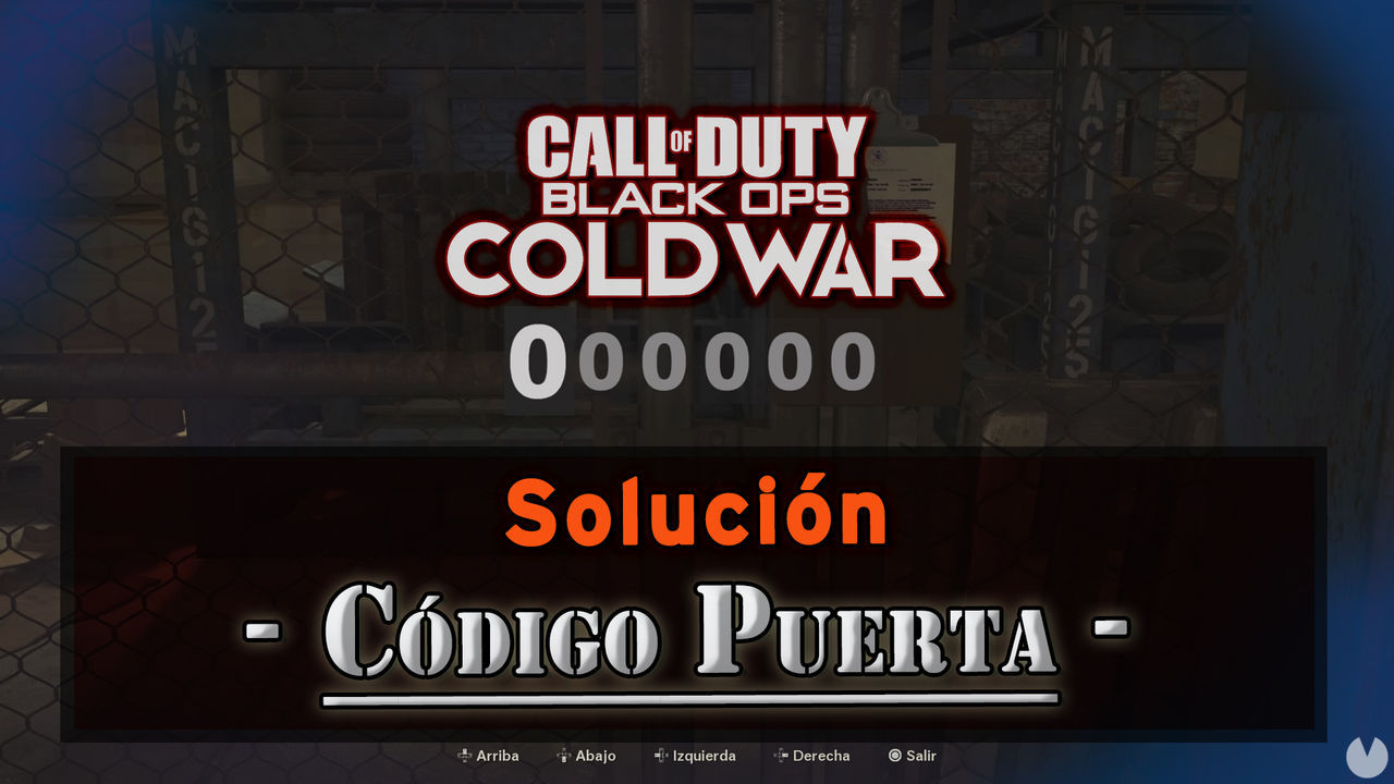 CoD Black Ops Cold War: Cdigo de la puerta del Refugio de la CIA y solucin - Call of Duty: Black Ops Cold War