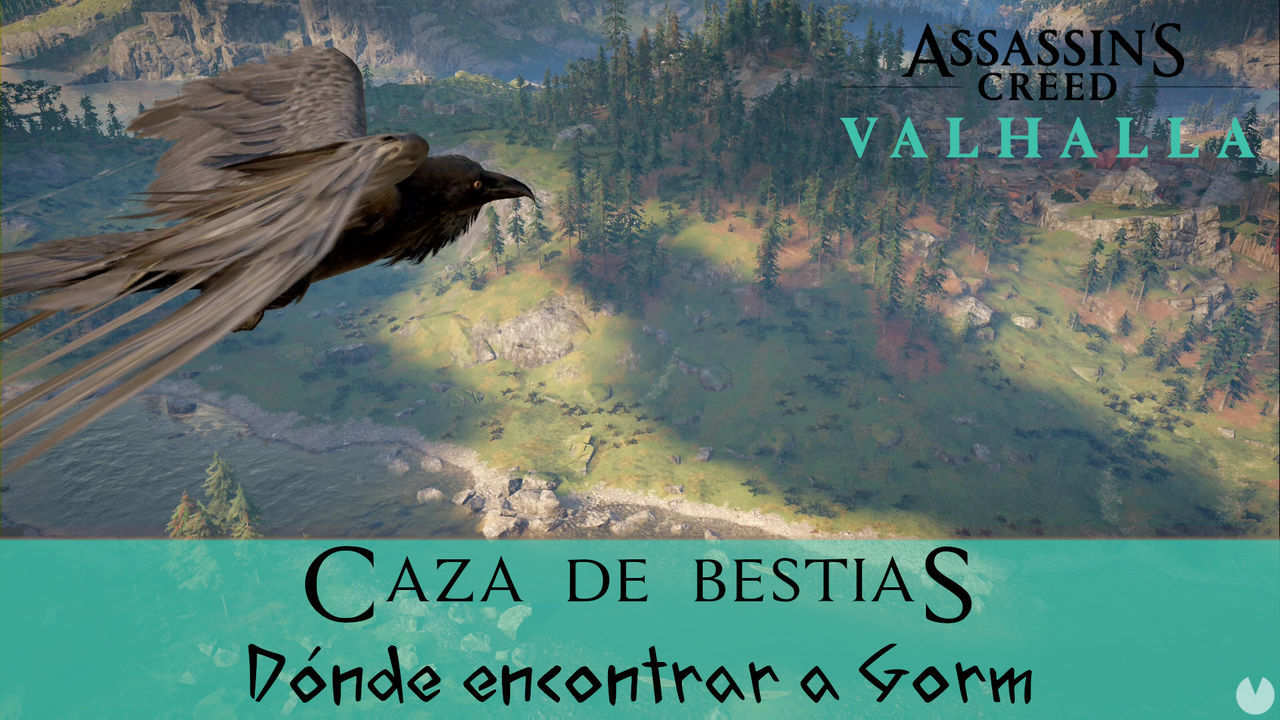 AC Valhalla: localizacin de Gorm en la misin Caza de bestias - Assassin's Creed Valhalla