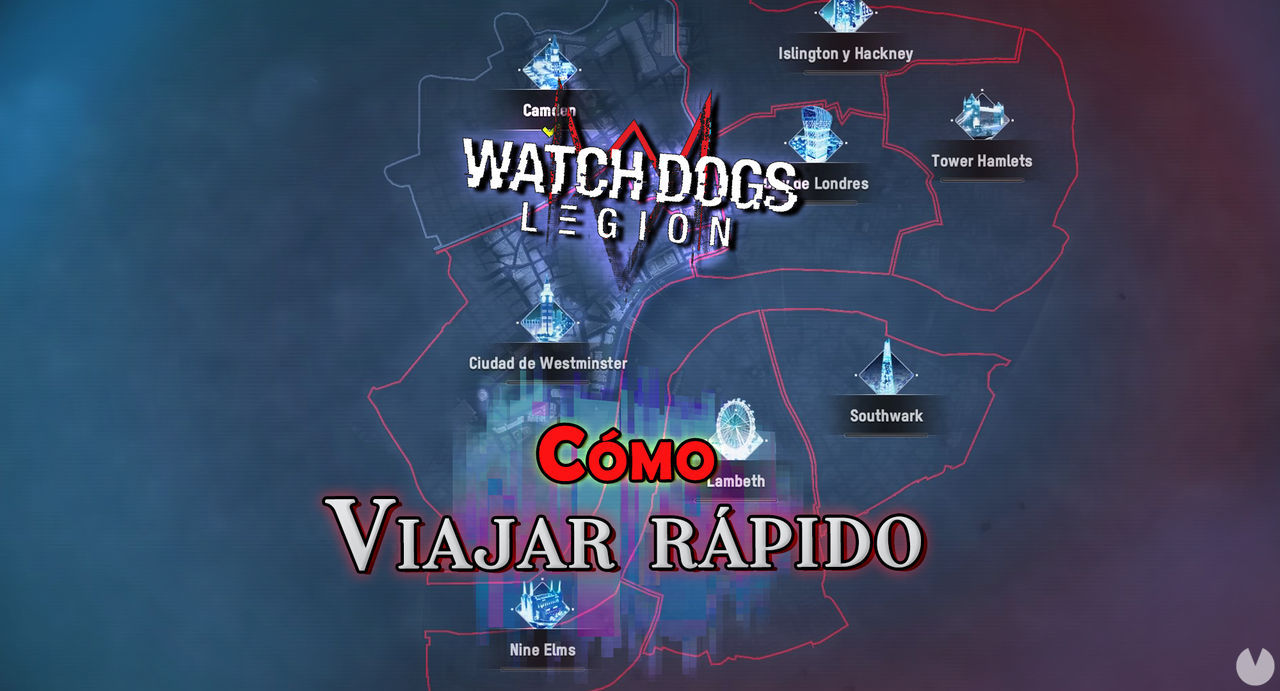 Watch Dogs Legin: Cmo viajar rpido - Watch Dogs Legion