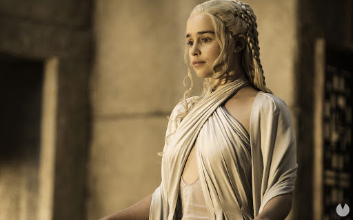Daenerys Targaryen (Emilia Clarke) en la serie de HBO