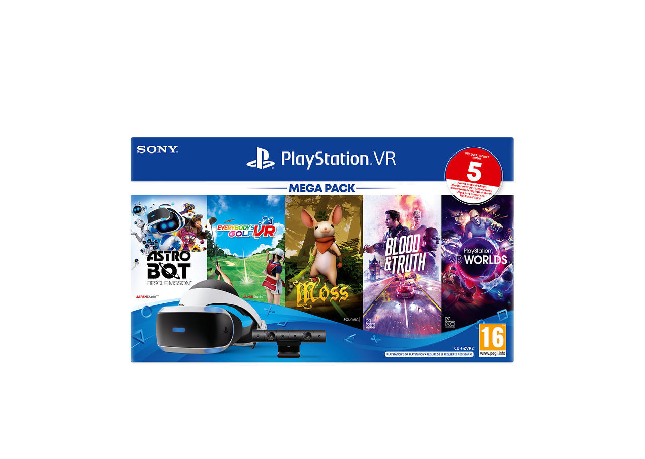 Mega Pack PlayStation VR y su anuncio