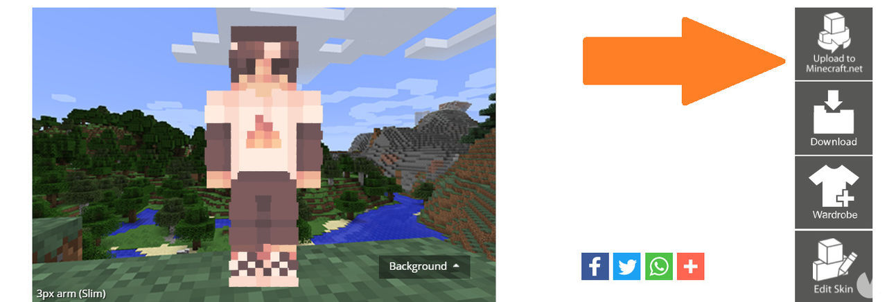 Minecraft - Uploading skins on PC