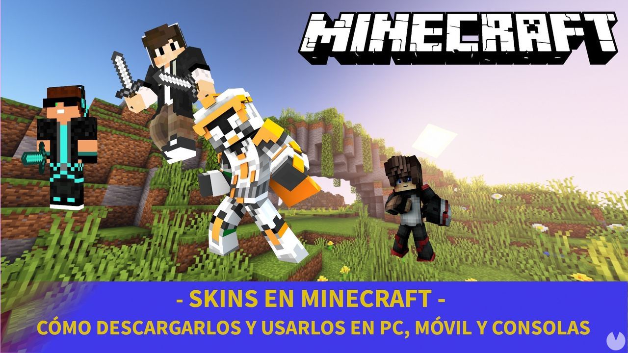 Minecraft - Cmo descargar y usar skins - Minecraft