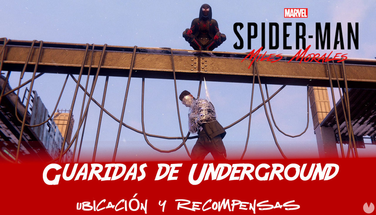 TODAS las guaridas de los Underground en Spider-Man: Miles Morales - Spider-Man: Miles Morales