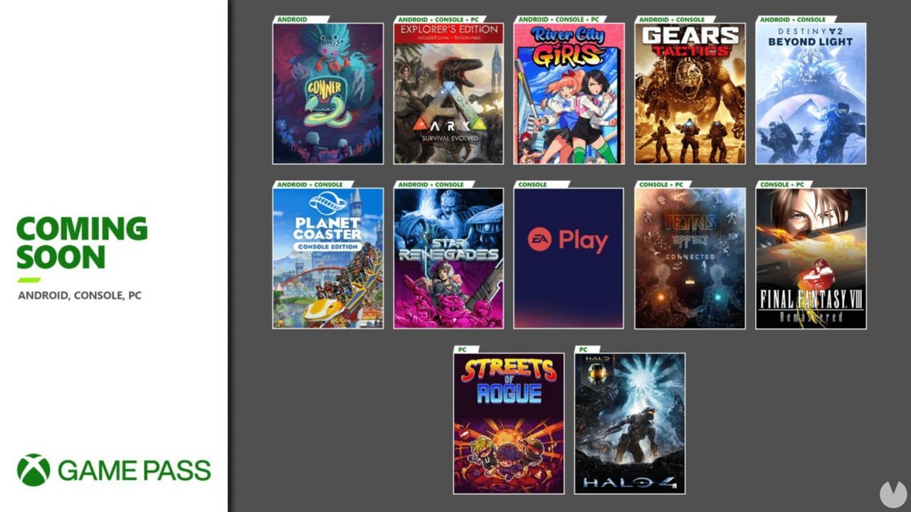 Xbox Game Pass recibe este mes 11 nuevos juegos y el catálogo de EA Play