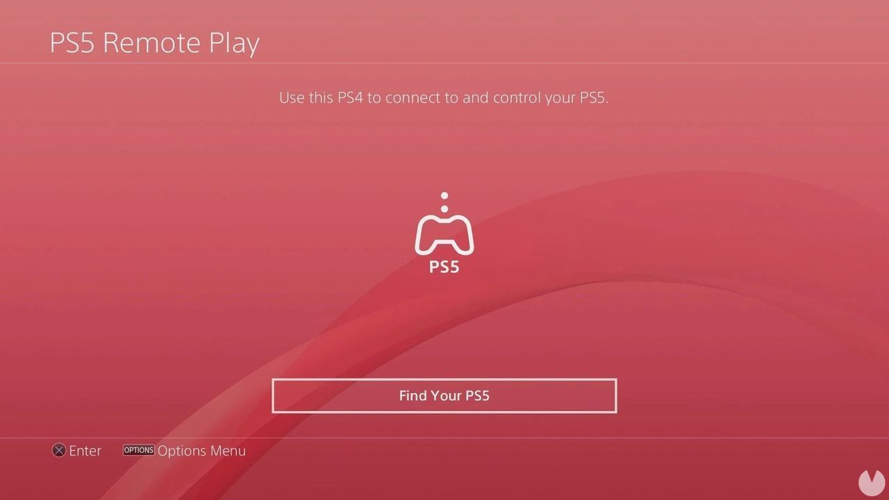 La aplicación PS5 Remote Play aparece disponible en PS4