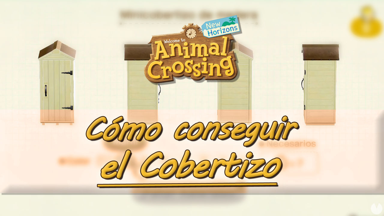 Animal Crossing New Horizons: Cmo conseguir el cobertizo? - Requisitos - Animal Crossing: New Horizons