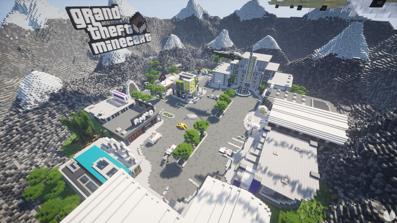 Minecraft - The best Grand Theft Minecart servers