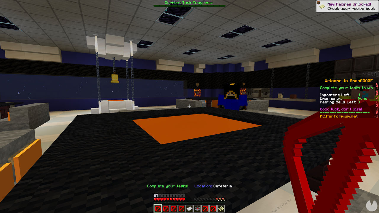 Minecraft - The best Among Us Performium servers