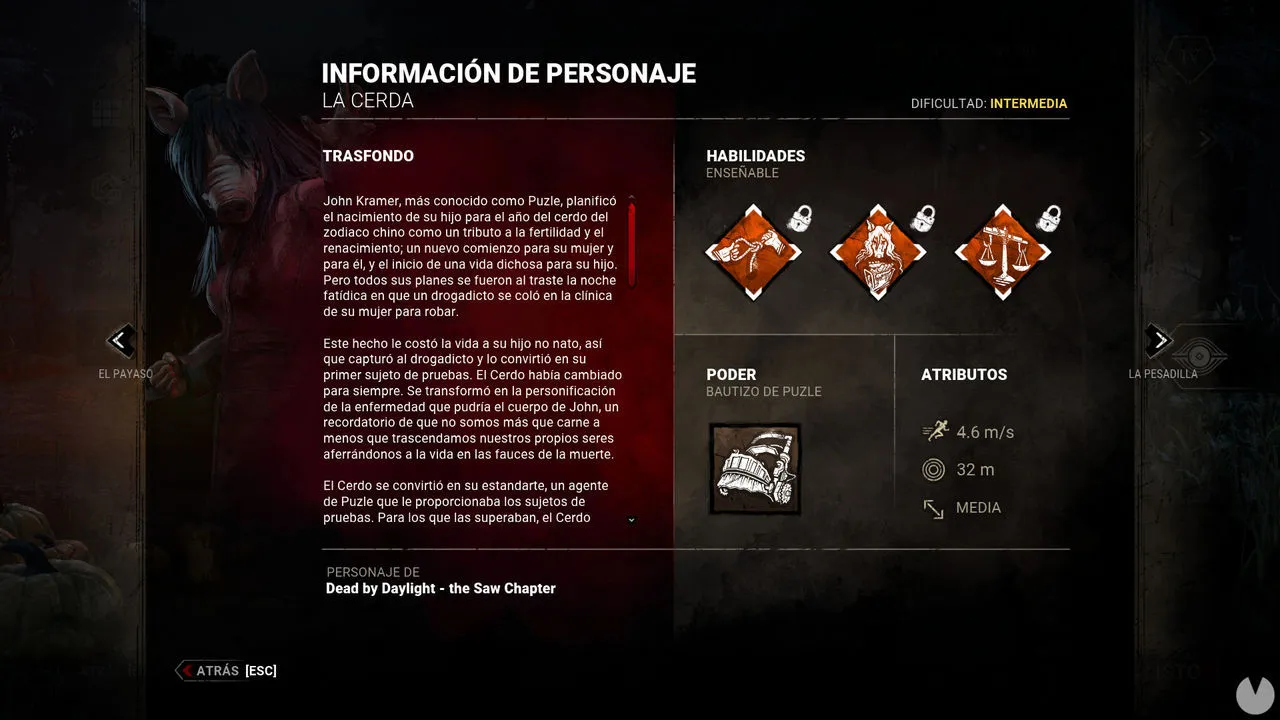 Dead by Daylight: TODOS los asesinos, habilidades, poderes y atributos