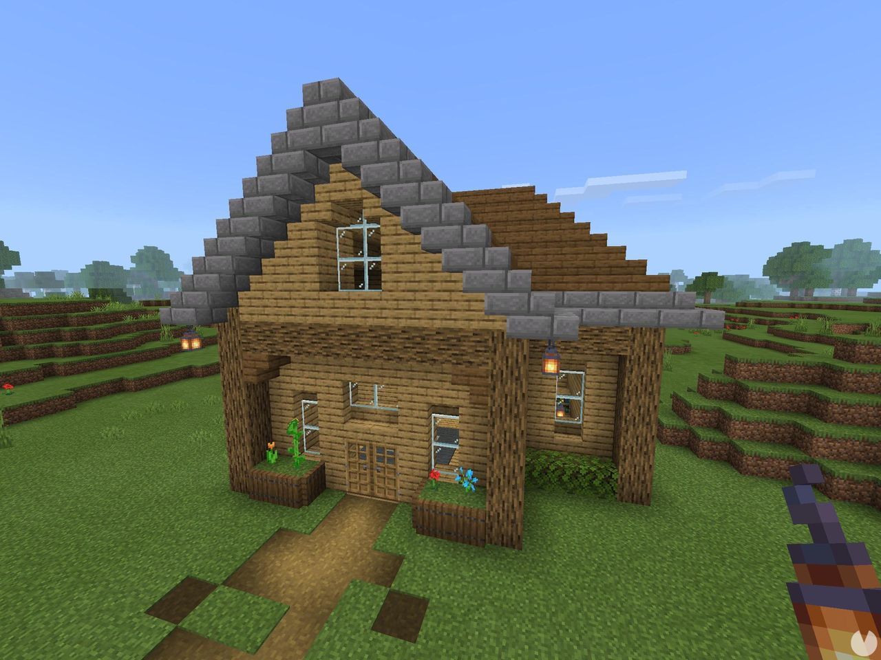 Minecraft - How to build houses - Choosing the right location
