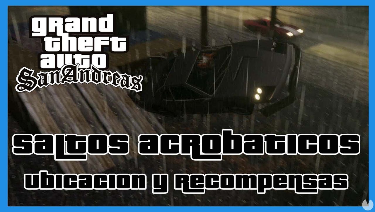 GTA San Andreas: TODOS los saltos acrobticos y cmo completarlos - Grand Theft Auto: The Trilogy - The Definitive Edition