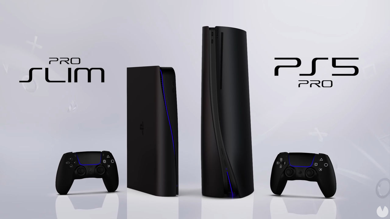 Así serían PS5 Pro y PS5 Slim: Un artista imagina el diseño de las próximas consolas de Sony. Noticias en tiempo real