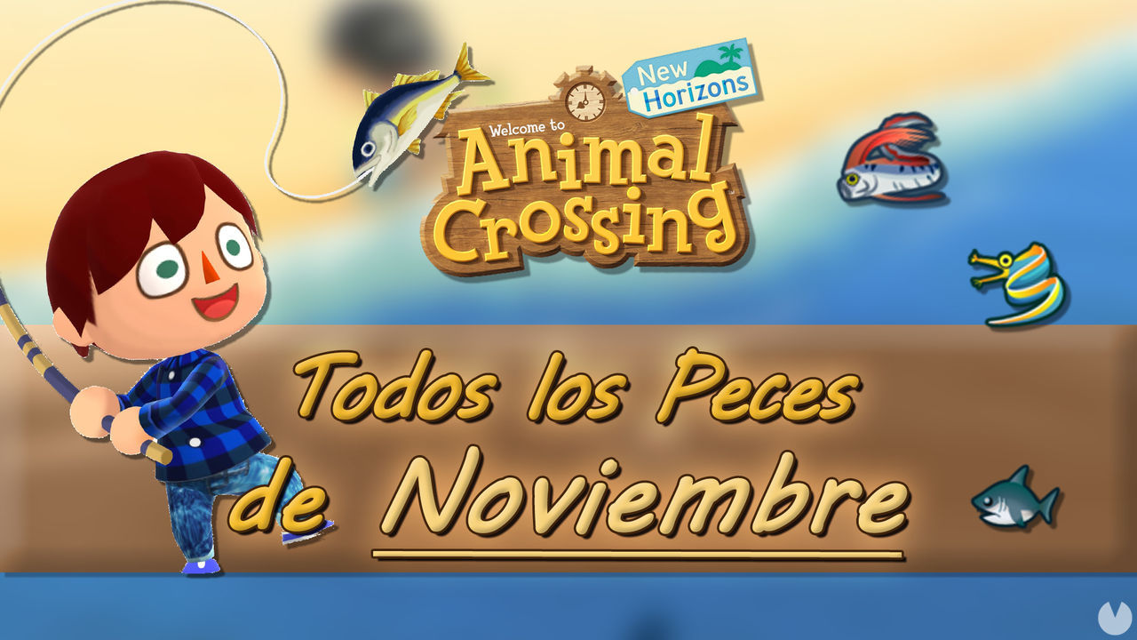 Peces disponibles en noviembre 2024 en Animal Crossing: New Horizons - Animal Crossing: New Horizons