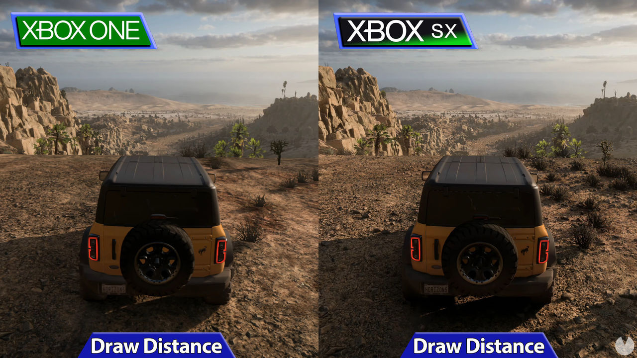 doblado Atlético élite Comparan Forza Horizon 5 en sus versiones para Xbox One S/X, Xbox Series S/X  y PC - Vandal