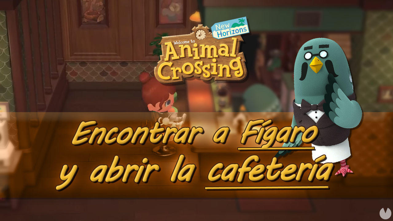 Fgaro en AC New Horizons: Dnde encontrarlo y cmo abrir la cafetera El Alpiste - Animal Crossing: New Horizons