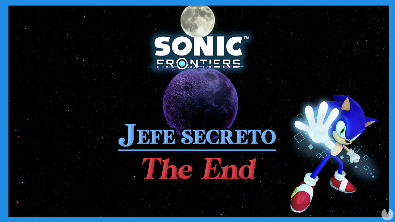 Jefe final secreto en Sonic Frontiers: Cmo desbloquear el combate de The End - Sonic Frontiers