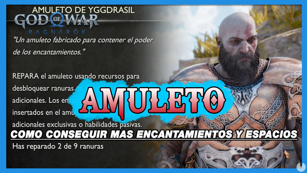 Amuleto en God of War Ragnarok: encantamientos y mejoras - God of War: Ragnarok