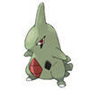 Larvitar Pokémon exclusivo de Escarlata