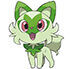 Pokémon Escarlata y Púrpura - Sprigatito nuevo Pokémon de 9ª generación