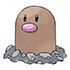 Diglett en Pokdex Paldea