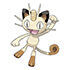 Meowth en Pokdex Paldea