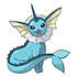 Vaporeon en Pokdex Paldea