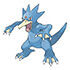 Golduck en Pokdex Paldea