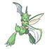 Scyther en Pokdex Paldea