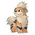 Growlithe en Pokdex Paldea