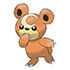 Teddiursa en Pokdex Paldea