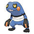 Croagunk en Pokdex Paldea