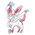 Sylveon en Pokdex Paldea