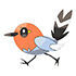 Fletchling en Pokdex Leyendas Z-A
