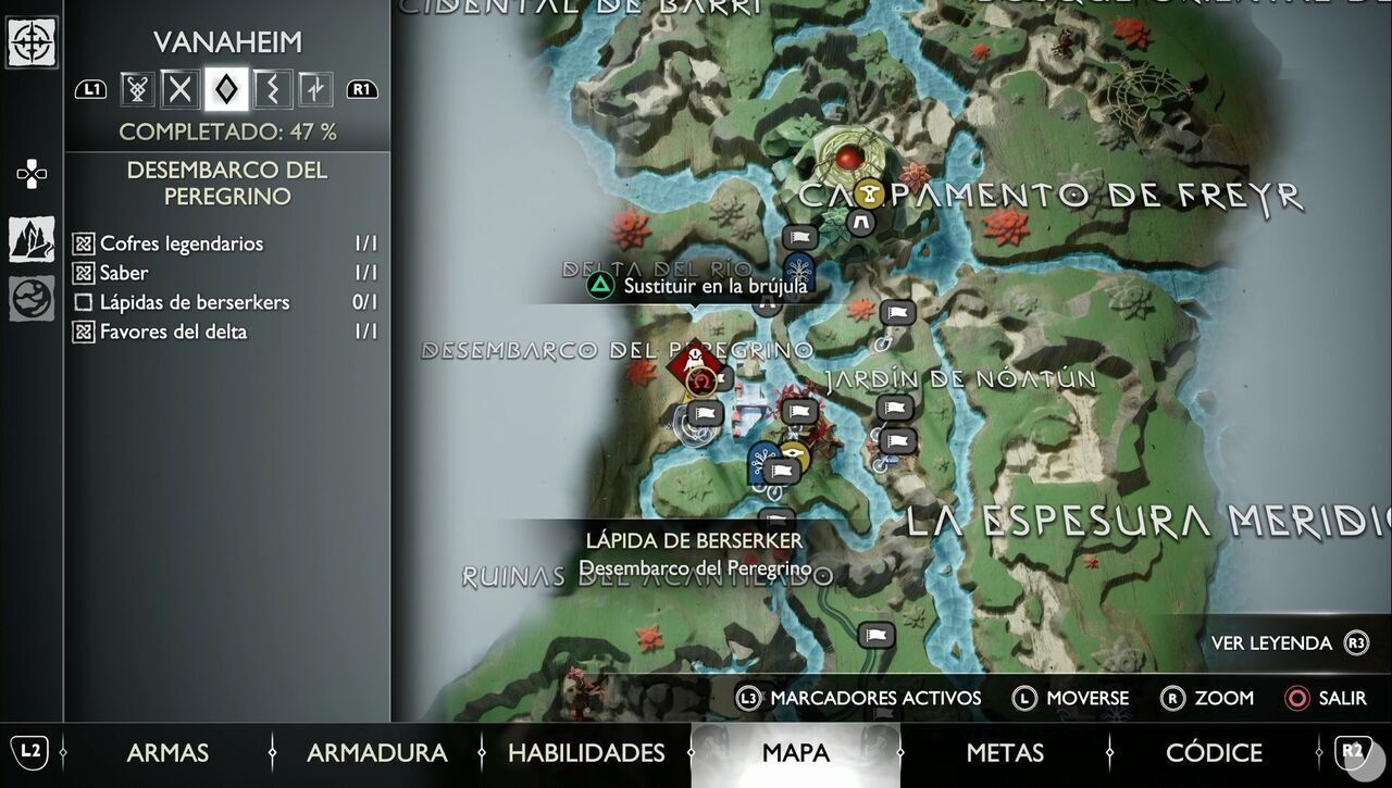 God of War Ragnarok TODAS las lápidas de berserkers y ubicación