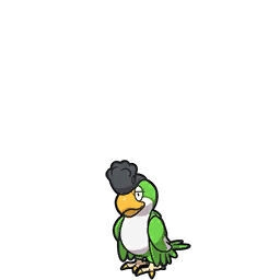 Pokémon Escarlata y Púrpura - Squawkabilly Plumaje Verde nuevo Pokémon de 9ª generación